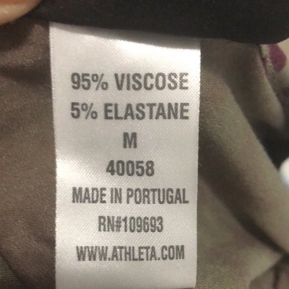 Athleta Cosmic Zebra  Dress Women’s  Size M - Picture 7 of 9